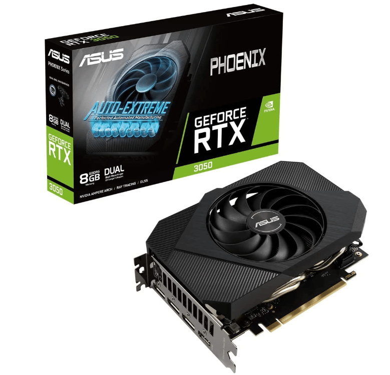 Tarjeta De Video Nvidia Geforce ASUS RTX 3050 8gb GDDR6 Ph-rtx3050-8g