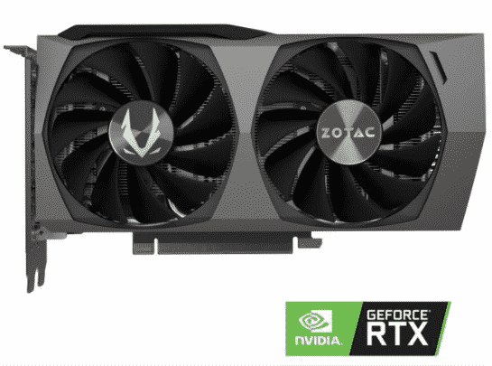 Tarjeta   De Video Zotac Nvidia Geforce RTX 3060 Ti Twin Edge OC 8gb Gddr6(max 1pz Por Cliente )