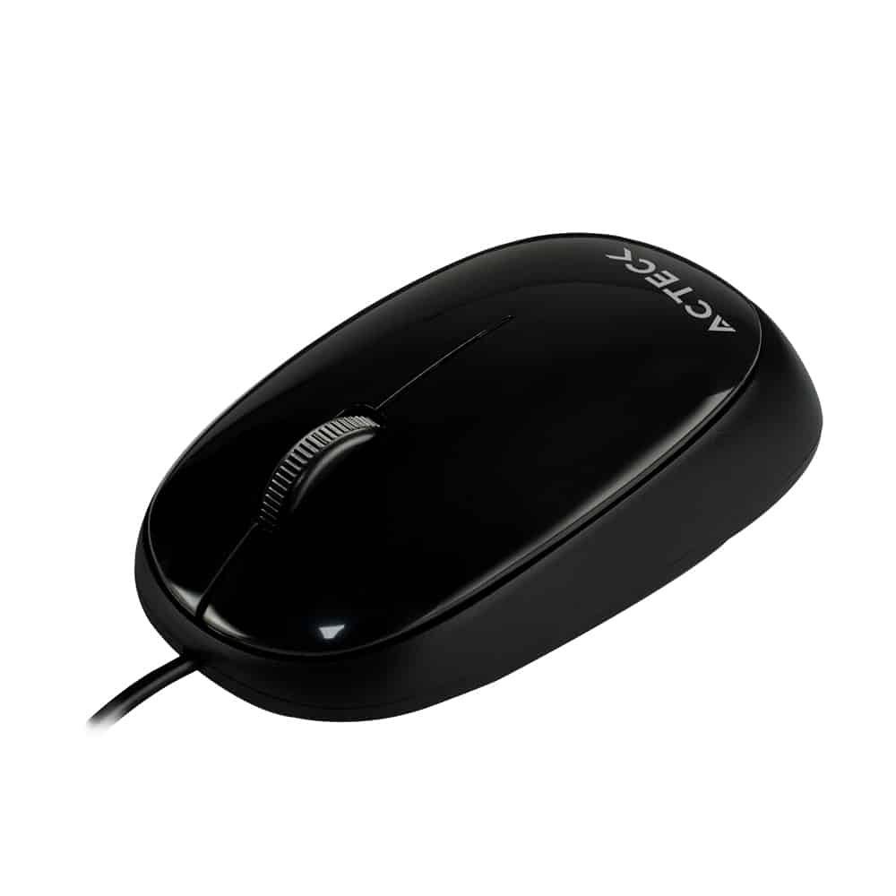 Mouse  Alambrico Acteck Conector Usb Negro 1000 Dpi Ac-928830