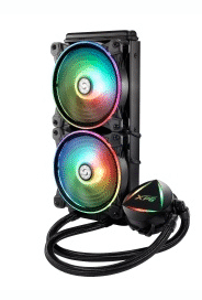 WATERCOOLING ENFRIAMIENTO LIQUIDO XPG 240MM PARA CPU LEVANTE240-BKCWW