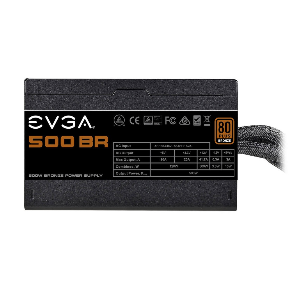 Fuente                                                                                                                                                                                                                                                                                                                                                                                                                                                                                                                                                                                                                                                                                                                                                                                                                                                                                                                                                                 De Poder EVGA 100-br-0500-k1 500w 80 Plus Bronce