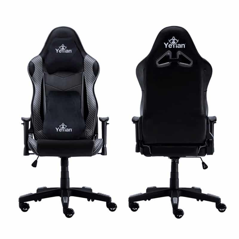 Silla  Gaming Yeyian Ysg-71311 Gerd, 2d N/oxf Tacto Piel, Soporta 150kg