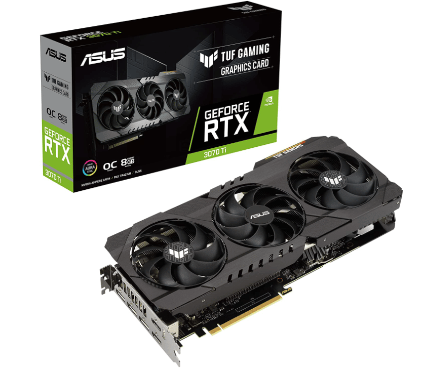 Tarjeta                                                                                                                                                                                                                                                                                                                                                                                                                                                      De Video Asus Tuf-rtx3070ti-o8g-v2-gaming Oc 8gb Gddr6x/dp