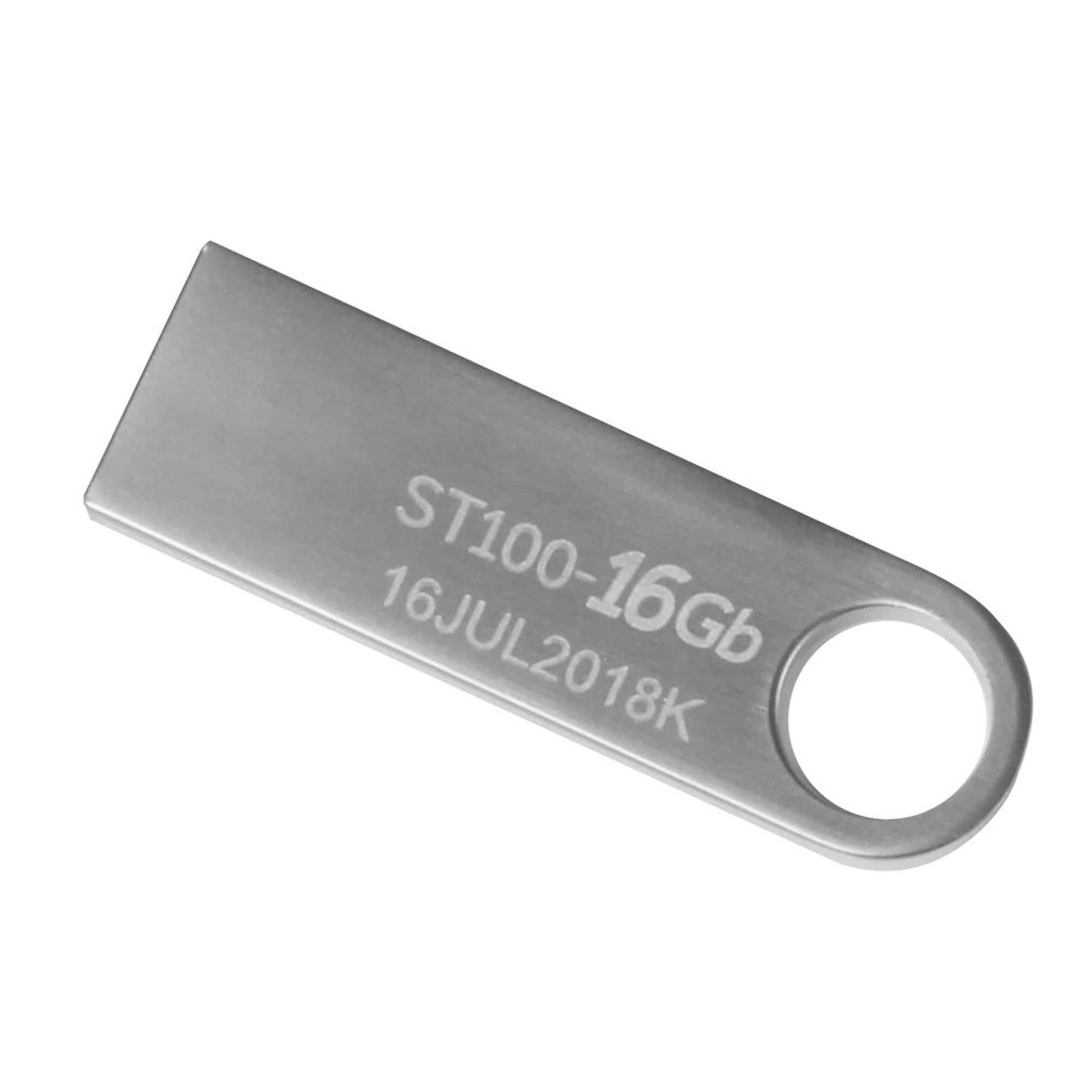 Memoria  Usb Stylos 16gb Flash 2.0 Plata (stmusb2b)