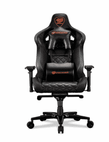 SILLA PARA GAMING COUGAR ARMOR TITAN BLACK RECLINABLE