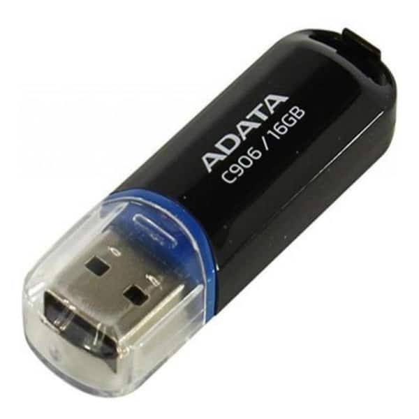 Memoria                                                                                                                                                                                                                                                                                                                                                                                                                                                                                                                                                                                                                                                                                                                                                                                                       Flash Adata C906 16gb Usb 2.0 Negra (ac906-16g-rbk)