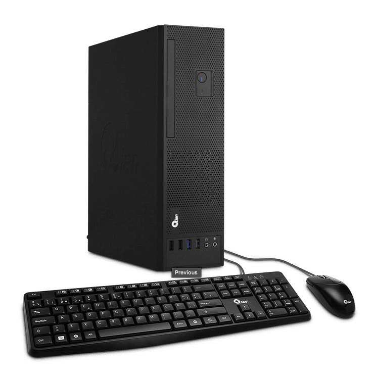 Qian  Computadora Pc X11-02 - Core I5 11400 - 16gb Ddr4 - 480gb Ssd