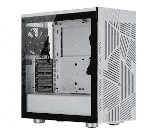 GABINETE CORSAIR 275R BLANCO TG AIRFLOW ATX CC-9011182-WW pue