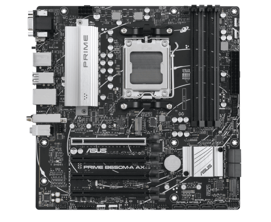 Tarjeta     Madre ASUS Prime B650m-a Ax Am5/wifi6/ddr5/hdmi/vga/dp  AMD Socket Am5