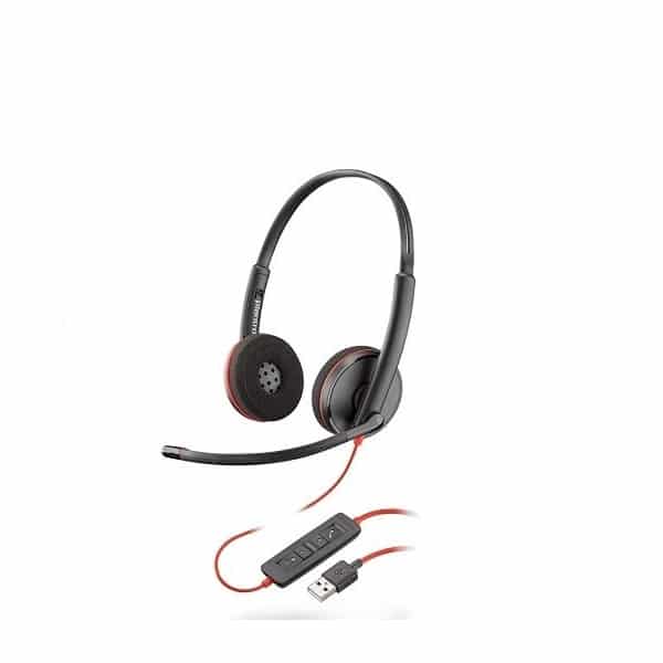 Poly  Diadema Blackwire C3220 Usb-a Binaural Negra(209745-101)