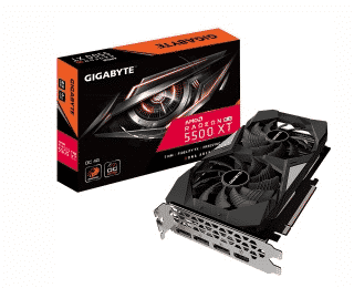 TARJETA DE VIDEO GIGABYTE RADEON RX 5500 XT OC 4GB GDDR6 PCI EX GV-R55XTOC-4GD