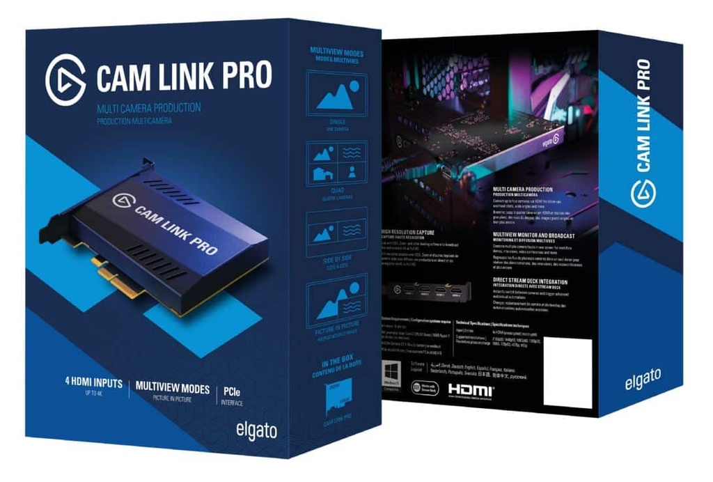 Elgato                                                                                                                                                                                                                                                                                                                                                                                                                                                                                                                                                                                                                                                                                                                                                                                                                                                                                                                                                                                                                                                                                                                                                                                                                                                                                                                                                                                                                                                                                                                                              Cam Link Pro Pcie 4k 4 Hdmi 10gaw9901