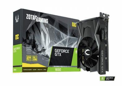 Tarjeta   De Video Zotac Nvidia Geforce GTX 1650 Gaming OC 4gb GDDR6 PCI Ex Zt-t16520f-10l