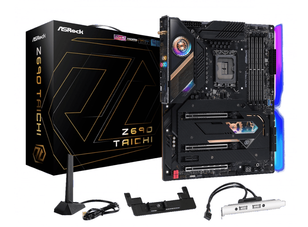 Tarjeta  Madre Asrock Z690 Taichi Soc 1700 Hdmi, Dp,ddr5,usb 3.2 Type C