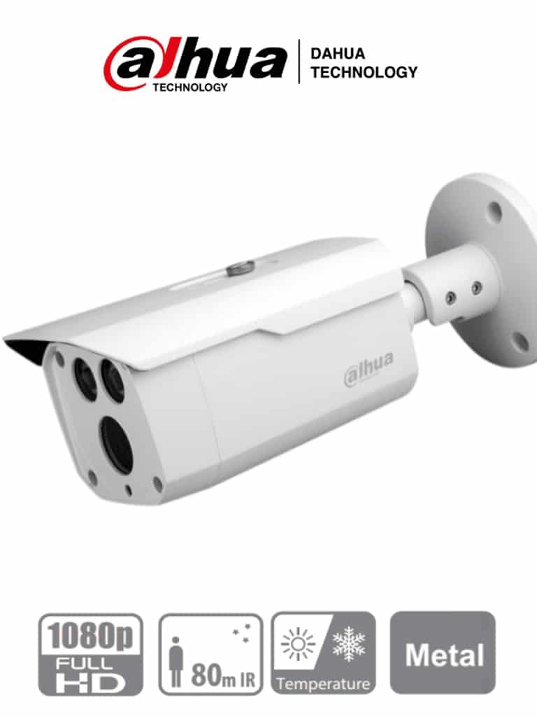 Camara                                                                                                                                                                                                                                                                                                                                                                                                                                                                                                                                                                                                                                                                                                                                                                                                                                                                                                                                        Dahua Bala Hdcvi 2 Mpx/lente 3.6 Mm/smart Ir 80 Mt/ip67/metal