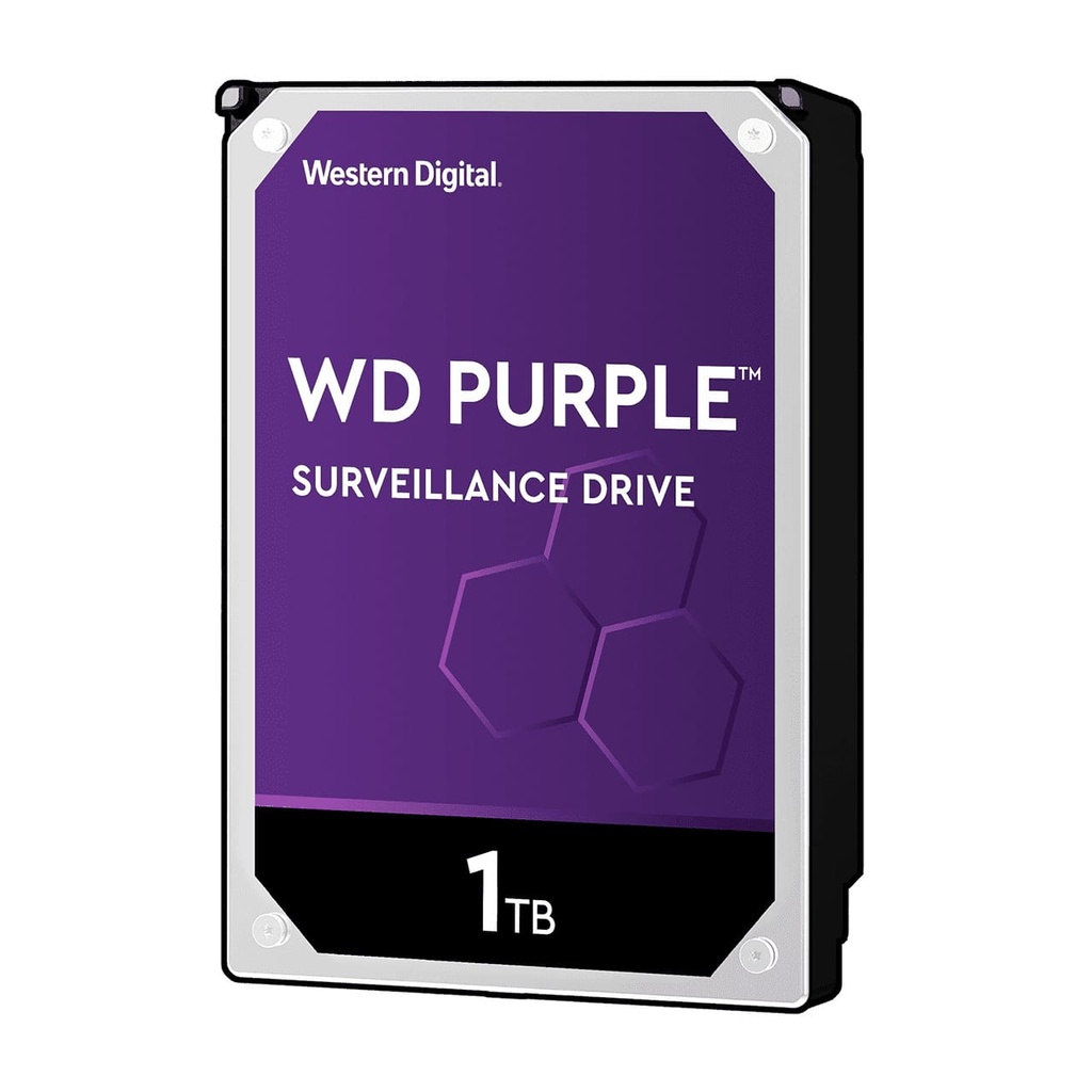 Disco                                                                                                                                                                                                                 Duro Interno Wd 1tb 3.5" Wd10purz 64mb Sata3 5400rpm Purple