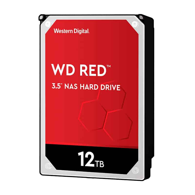 Disco  Duro Interno Wd 12tb 3.5" Wd120efbx 256mb Sata3 7200rpm Nas Red