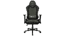 SILLA GAMING AEROCOOL AEROSUEDE KNIGHT HUNTER GREEN MAX 125KG RECLINABLE 180° 2D