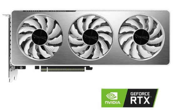 Tarjeta   De Video Gigabyte Nvidia Geforce RTX 3060 Vision OC 12gb GDDR6 3xwindforce Gv-n3060vision Rev2