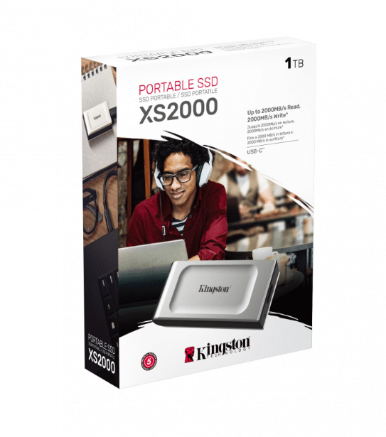 Unidad Ssd Kingston Xs2000 1000gb Portatil Conecttype-c(sxs2000/1000g)