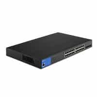 Switch                                                                                                                                                                     Linksys 24 Ptos Administrable Poe+ Ge 4 10g Sfp+410w(lgs328mpc)