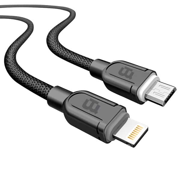 Cable                                                                                                                                                                                                                                                                                                                                                                                                                                                                                                                                                                                                                                                                                                                                                                                                                                                                                                                               Blackpcs (ca-excelence) Lightning Gris 1m Tejido 2.1a(cagylte-3)