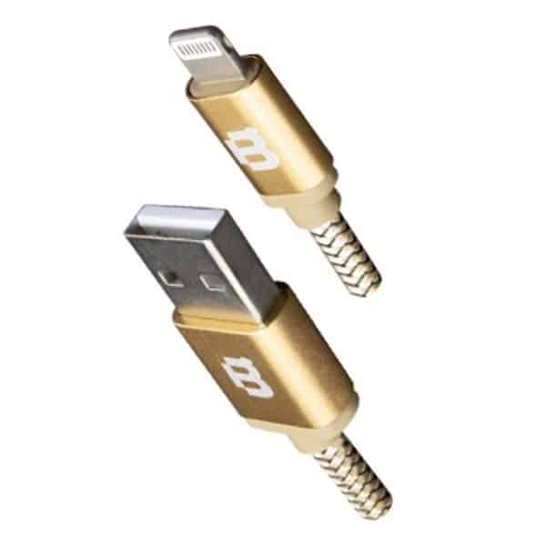 Cable                                                                                                                                                                                                                                                                                                                                                                                                                                                                                                                                                                                                                                                                                                                                                                                                                                                                                                                               Blackpcs (ca-3m) Lightning Oro 300 Cm Tejido 2.1a  (caglt3m-4)