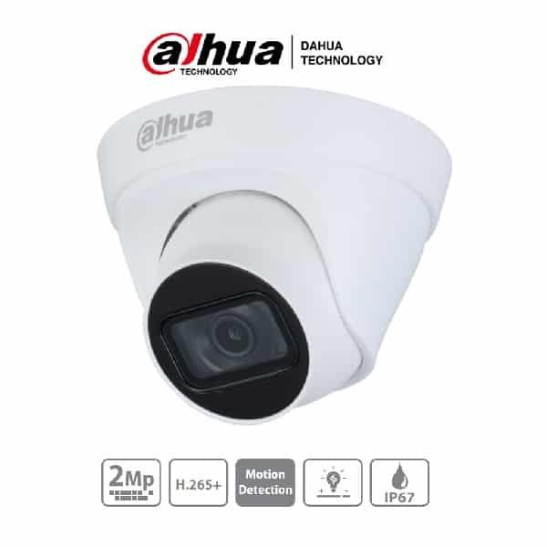Dahua                                                                                                                                                                                                                                                                                                                                                                                                                                                                                                                                                                                                                                                                                                                                                                                                                                                                                                                          Camara Ip Domo De 2 Mp/ Lente De 2.8(dh-ipc-hdw1230t1n-0280b-s4)