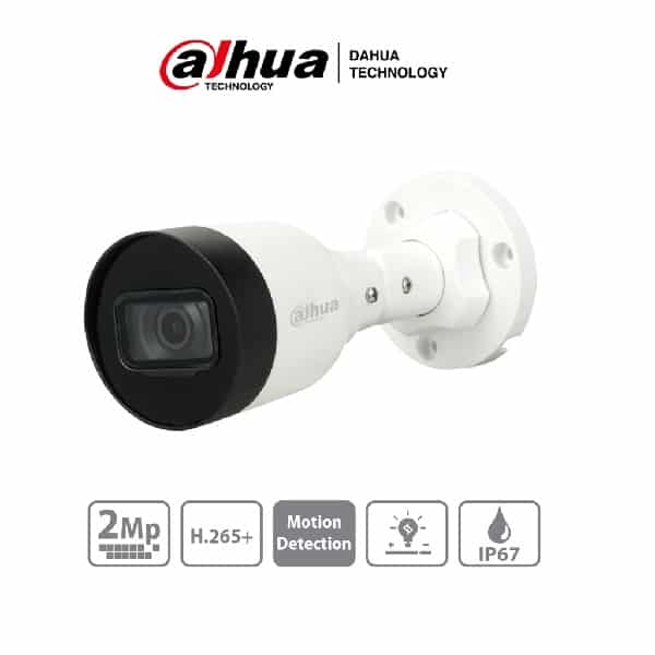 Dahua  Camara Ip Bala 2 Mp/ Lente De 2.8 (dh-ipc-hfw1230s1n-0280b-s4)