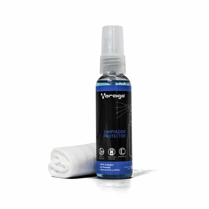 Kit  Limpieza. Vorago. Cln-200. 60ml. Con Franela De Microfibra
