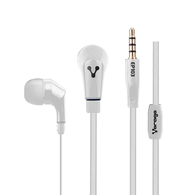 Audifonos                                                                                                                                                                                                                      Vorago Ep-103 Blanco 3.5mm