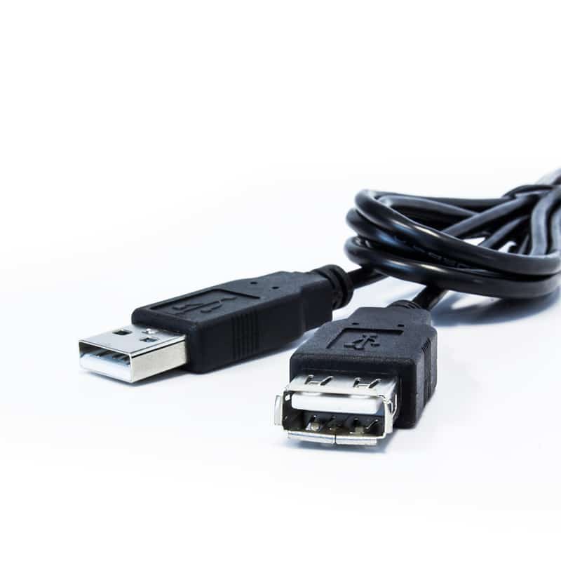 Cable  De Extension Cab-105 Vorago Usb 2.0 1.5 Mts Bolsa