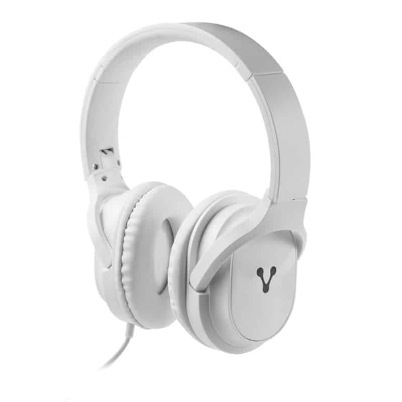 Diadema  Alta Fidelidad Con Mic Vorago Hp-301 (un Solo Jack 3.5) Blanca