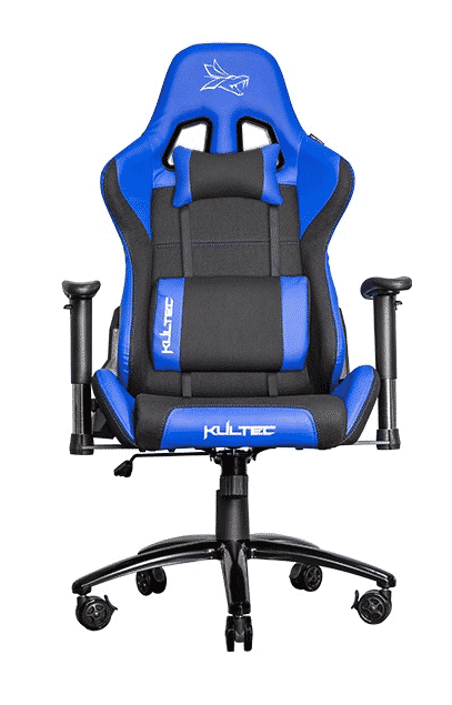 SILLA PARA GAMING KULTEC  X SERIES  NEGRO AZUL MAX 120KG KLTX-213 (AZUL