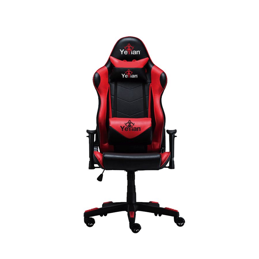 Silla  Gamer Yeyian Yar-9863r Cadira 1150 Rec 4d Roj Poliur Hasta 150kg