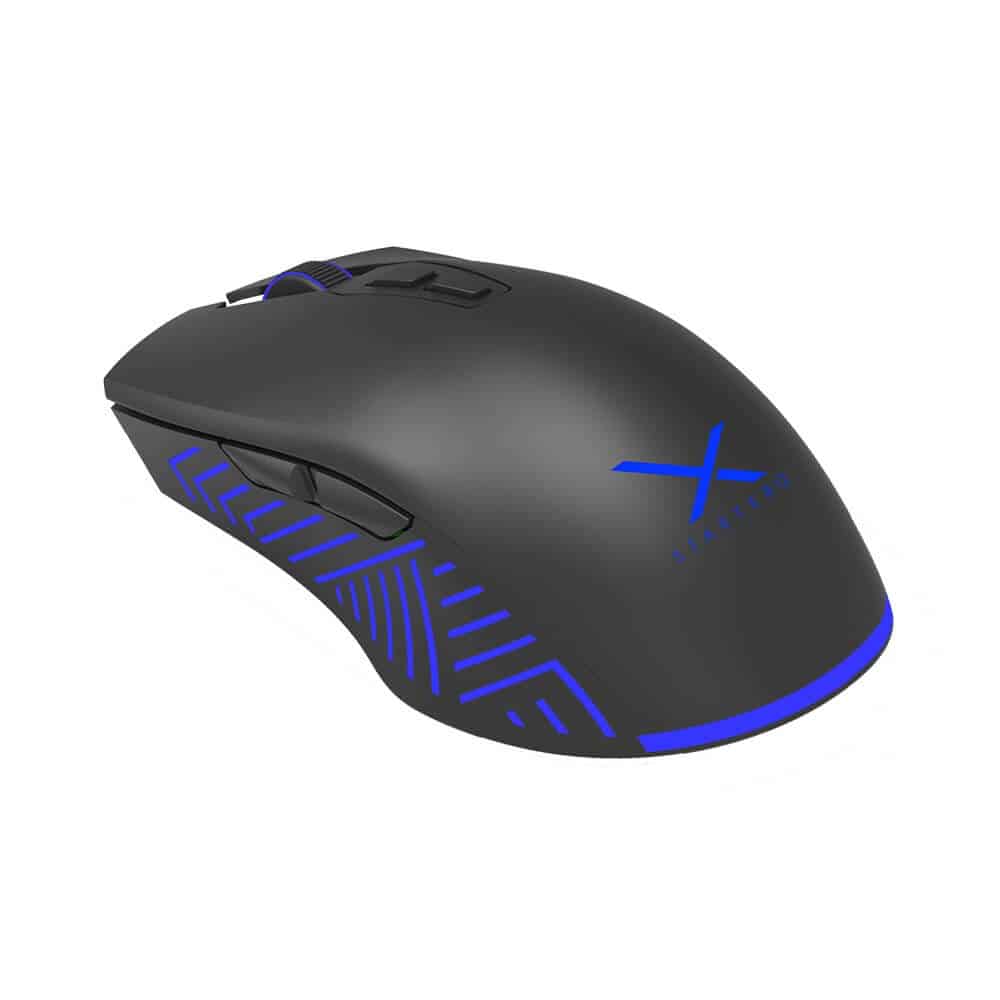 Mouse                                                                                                                                                                                                                                                                           Gamer Xzeal Led 4800 Dpi 7 Botones Negro Xst-400 (xsamga1b)