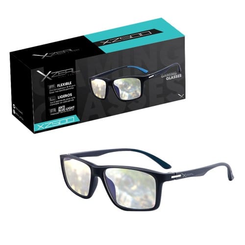 Lentes                                                                                                                                                                                                                                                                                                                                                                                                                                                                                                                                                                                                                                                                                                                                                                                                                                                                                                           Xzeal Anti-blue Color Negro (xzagg50b)