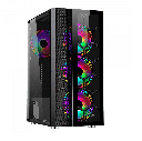 Gabinete  Yeyian Gamer Ych-7s3v-01bk Rapture2500cristempl/3ven/atx/arg