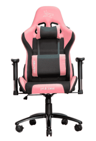 SILLA PARA GAMING KULTEC  X SERIES  NEGRO ROSA MAX 120KG KLTX-313 KLTX-413 KLTX-813 (ROSA)