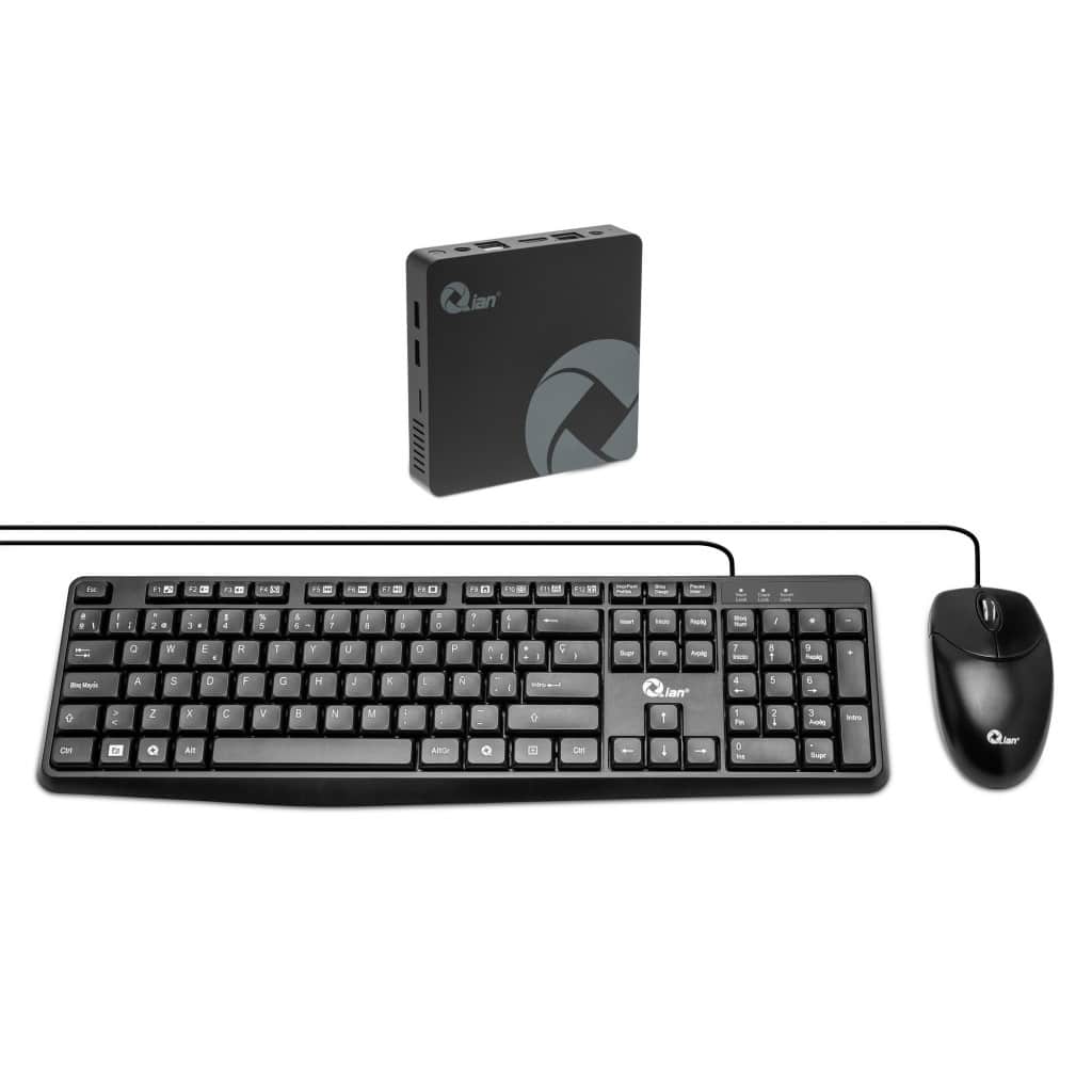 Mini                                                                                                                                                                                                                                                                                                                                                                                                                        Pc Qian Qcp-j30-01 Xiao Cel J3060/ 4gb/64gb / Hdmi/ Vga + T/m