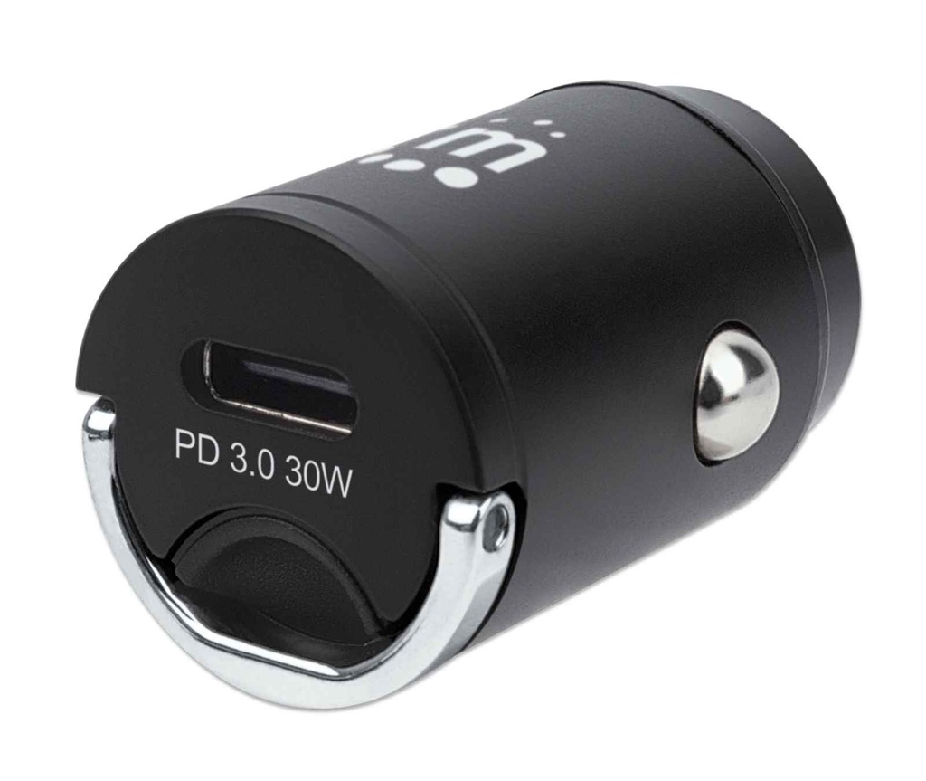 Cargador                                                                                                                                                                                                                                                                                                                                                                                                                                                                                                                                                                                                                                                                                                                                                                                                                                                                                        Manhattan USB P/auto 1 Puerto Usb-c Power D, 30w Mini 102421