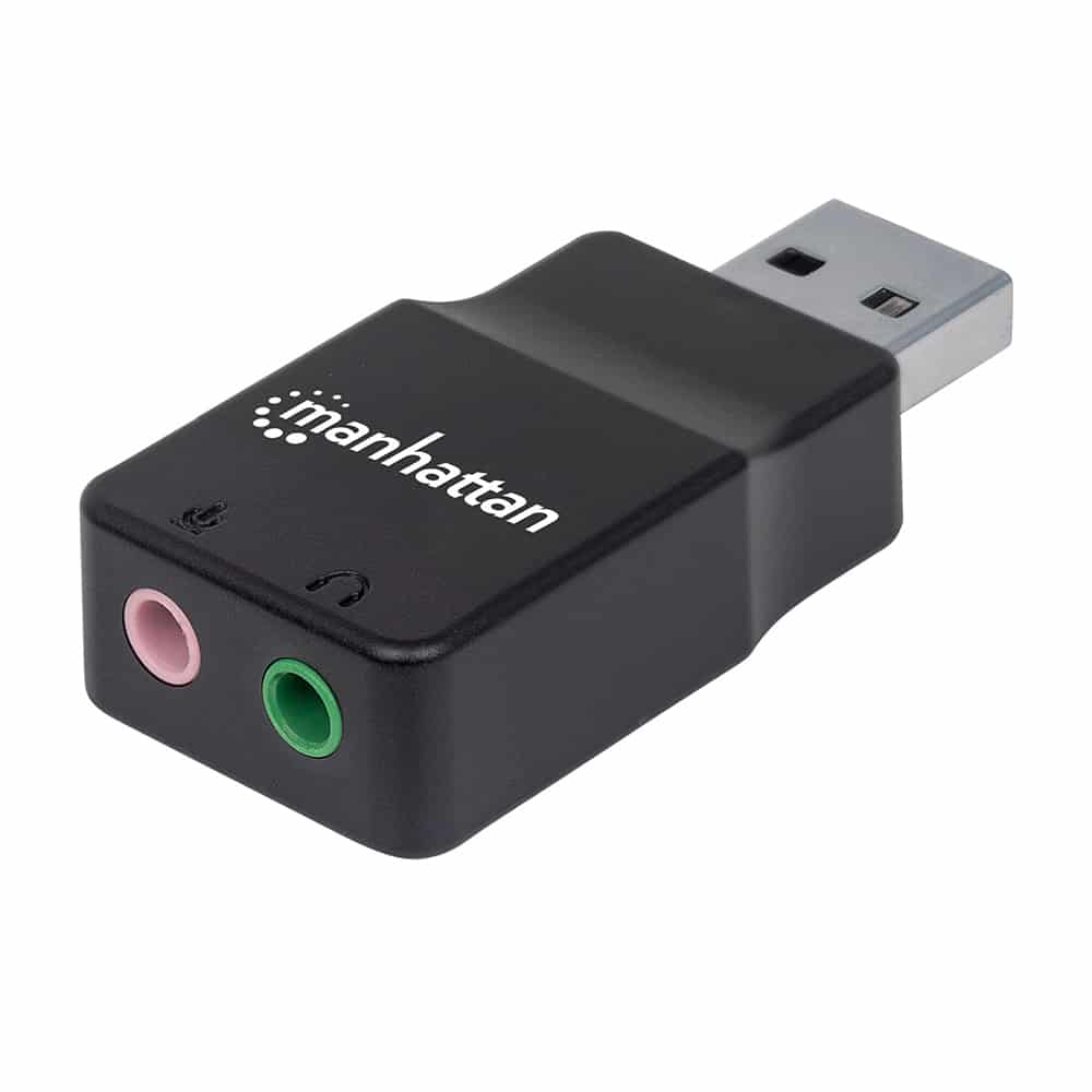 Convertidor  Manhattan Usb 2.0 A Tarjeta Sonido 2.1 152754