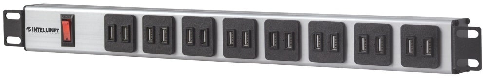 Barra                                                                                                                                                                                                                                                                                                            Pdu Intellinet 16 Cont Usb A 1u Rack/gab 110v/15a 164603