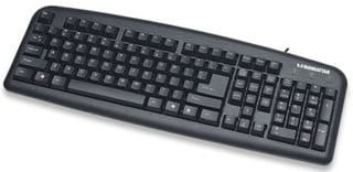 Teclado                                                                                                                                                                                                                                                                                                                                                                                                Manhattan Estandar Usb Negro Cable 1.2m 175708