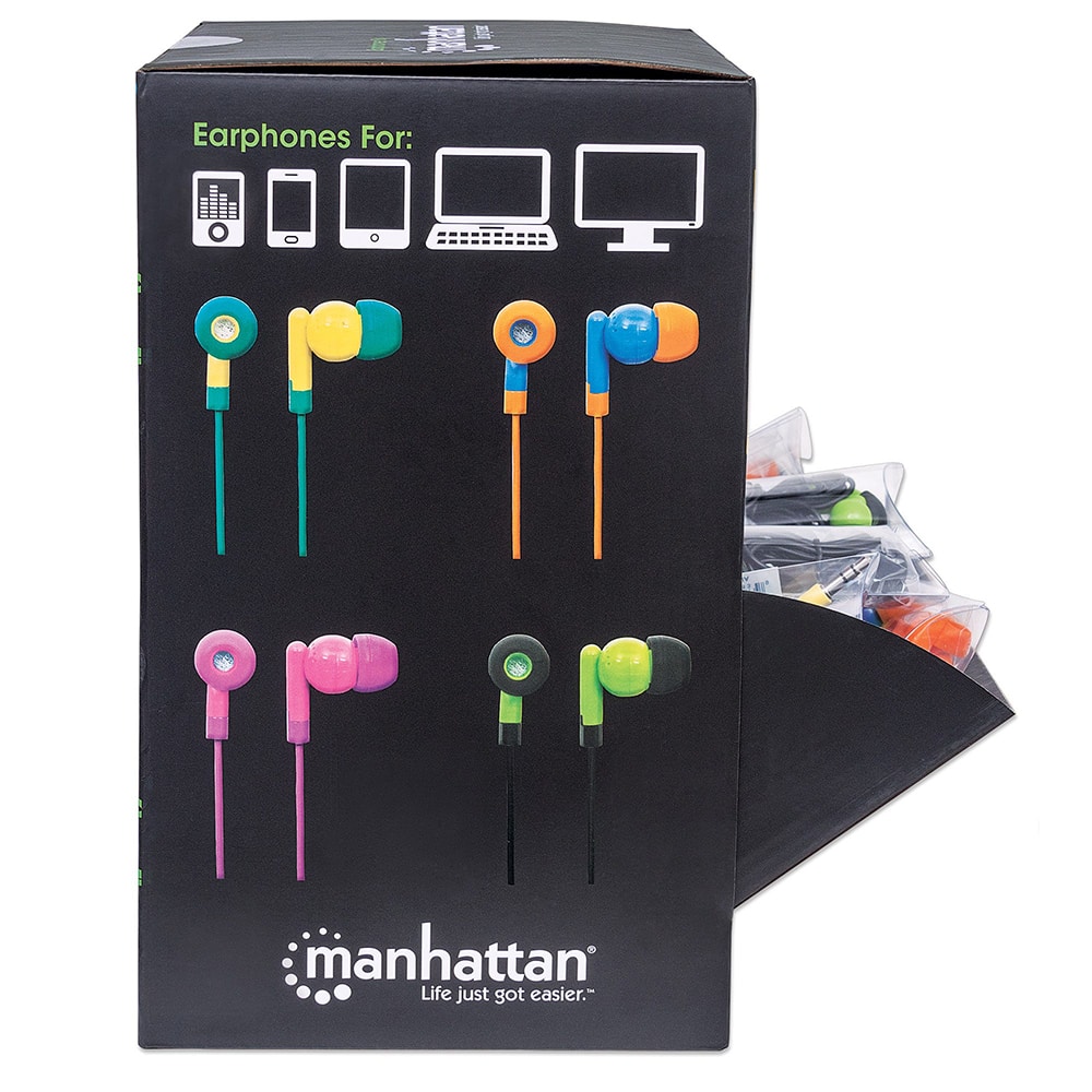 Display  Manhattan 40 Audifonos Intrauricular Soundpop 178822
