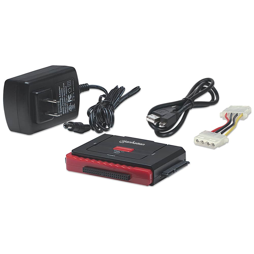 Convertidor  Manhattan Usb 2.0 A Hdd Ide40/sata Otb 179195