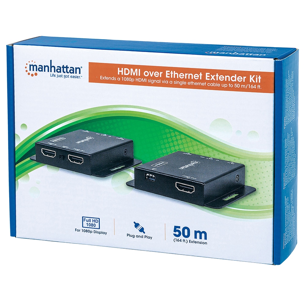 Repetidor  Video Hdmi Manhattan 50m Via Cat 6 207461