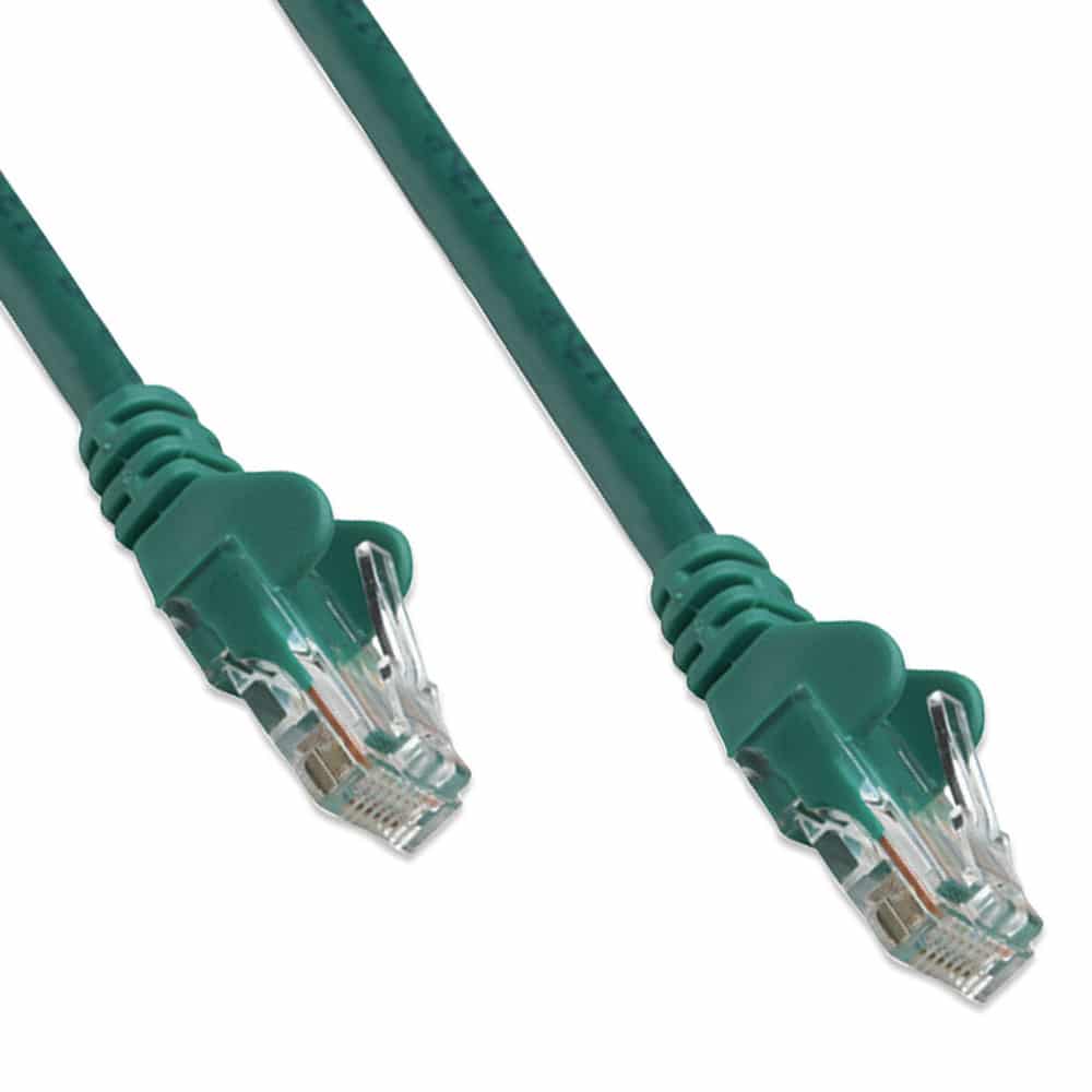 Cable  Patch Intellinet Rj45 1.0m(3.0f) Cat5e Utp Verde M-m 318945