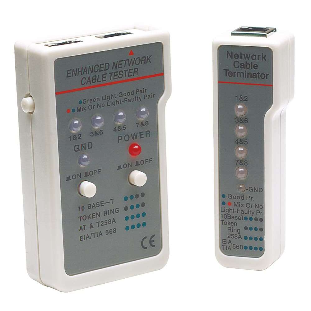 Probador  Cable De Red(utp/ftp/stp) 4led(rj45/rj11) Intellinet 351898