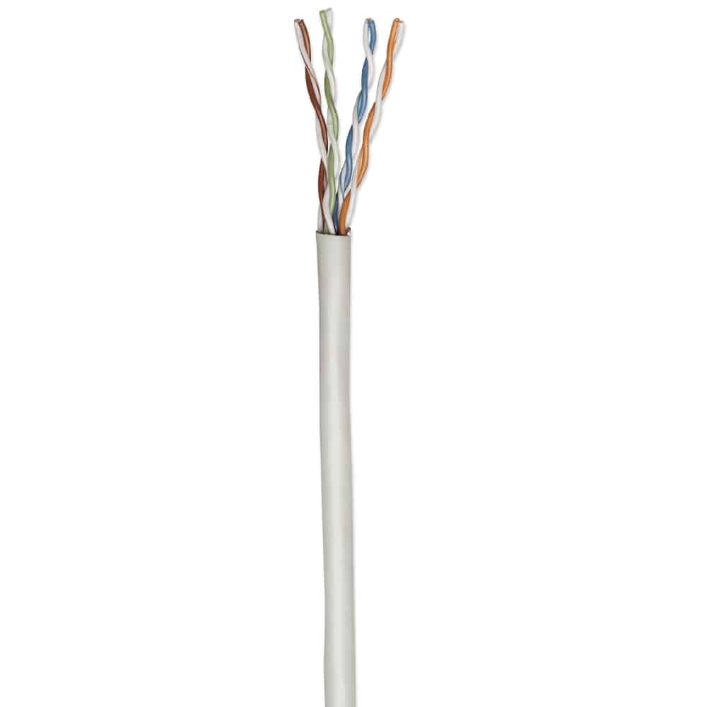 Bobina  Intellinet Cat5e Utp Cca Solida Color Gris 24awg 305 Mts 362320